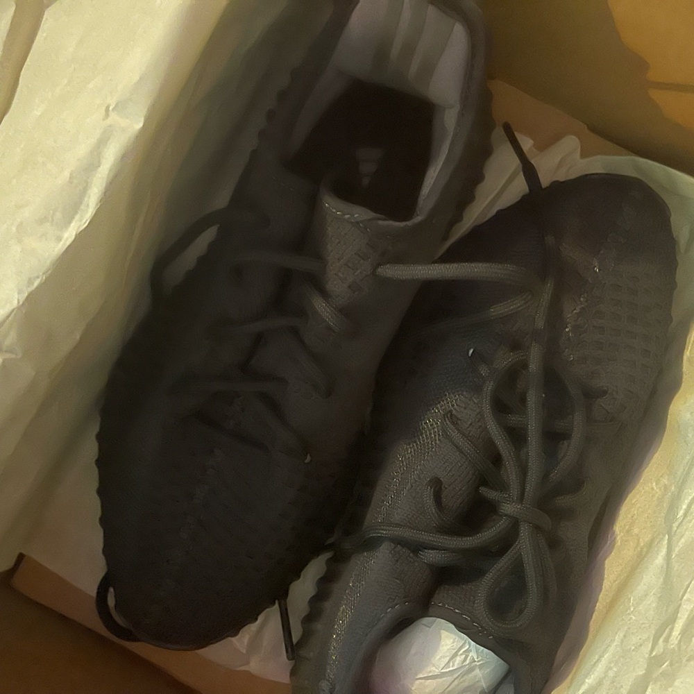 Yeezy boost sneakers all black
